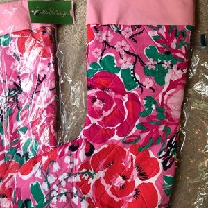2 Lilly Pulitzer Christmas stockings